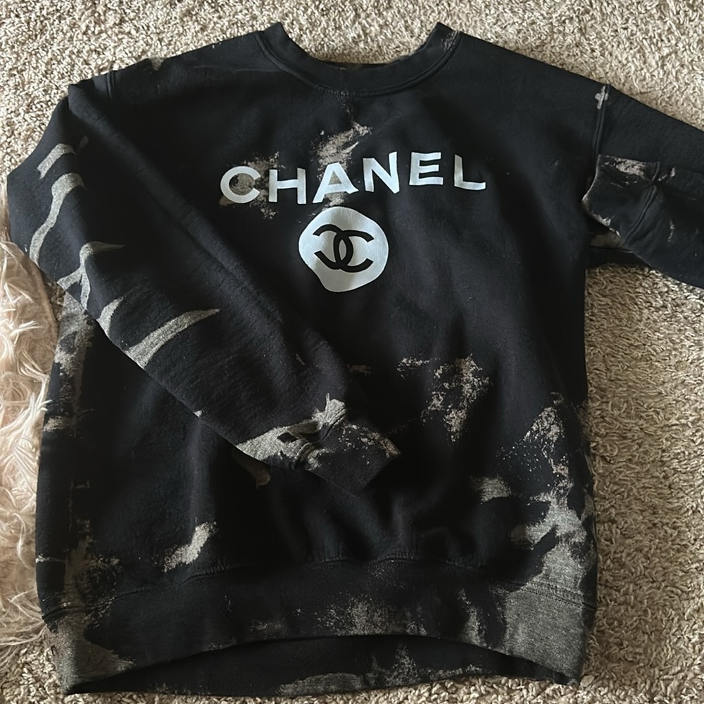 Chanel Black Sweatshirt